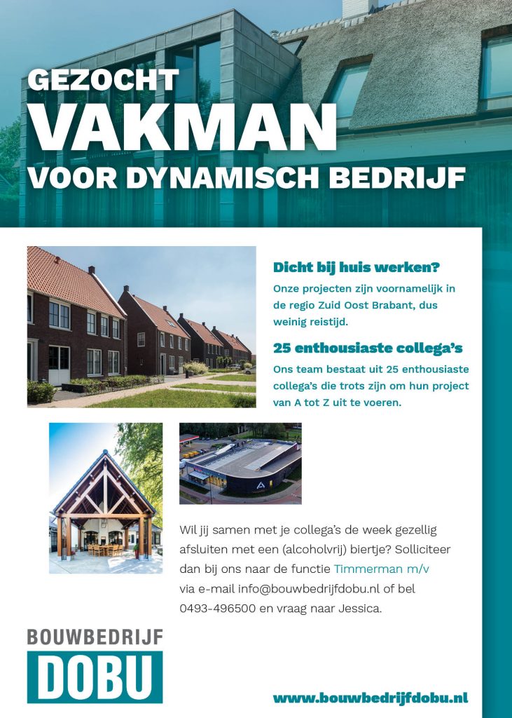 Vacature Timmerman 5139